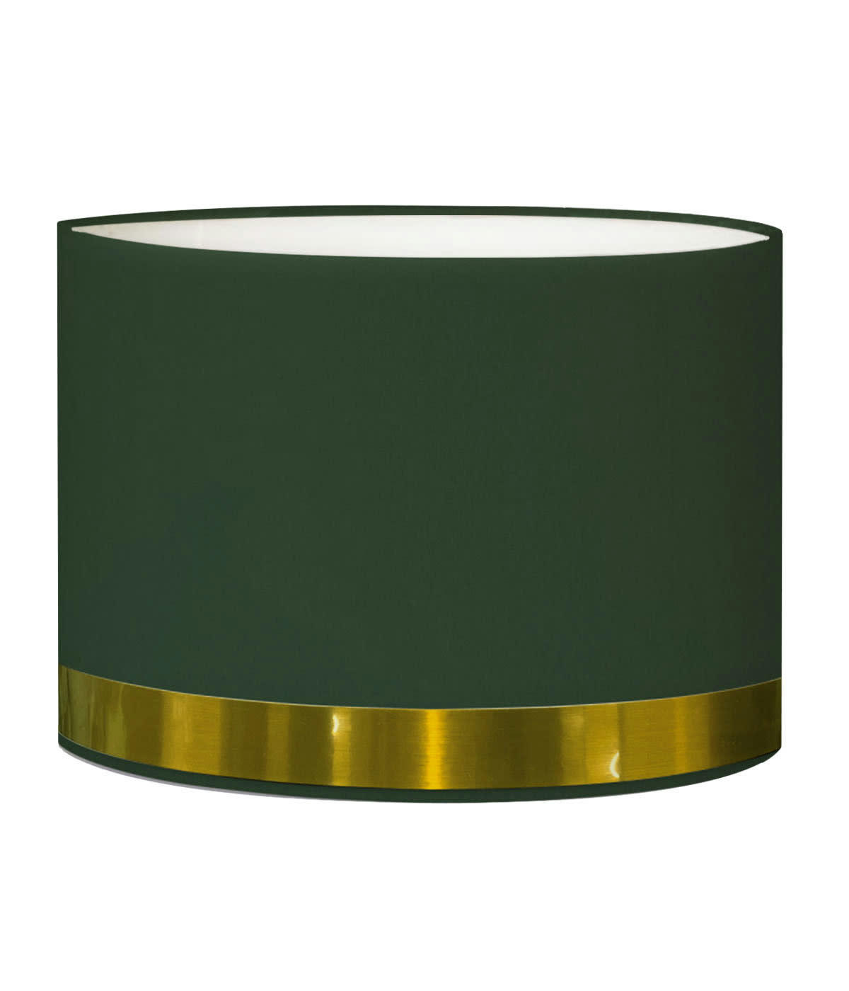 JONC - Abat-jour lampadaire Jonc vert  D: 45 x H: 25