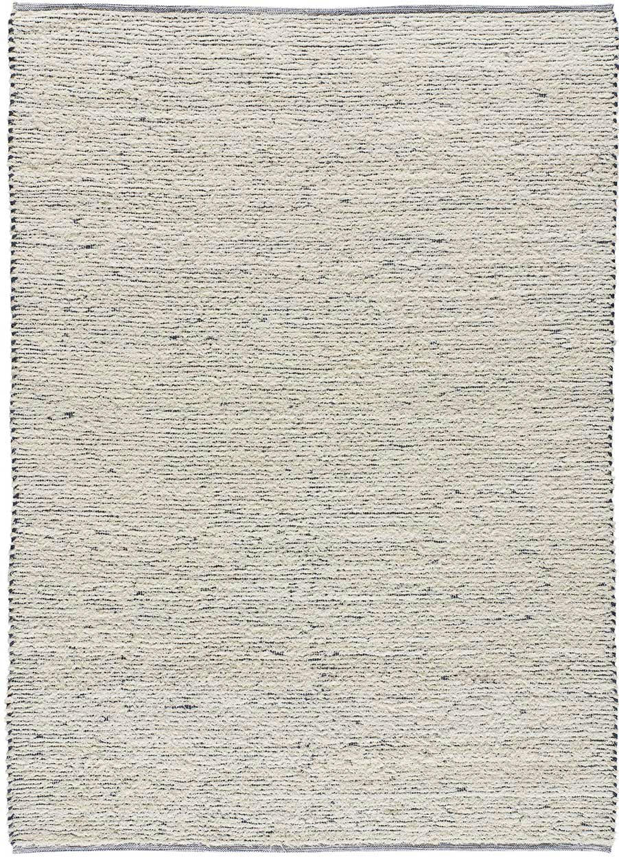 REIMAGINE - Tapis en coton recyclé, couleur blanc, 120X170 cm