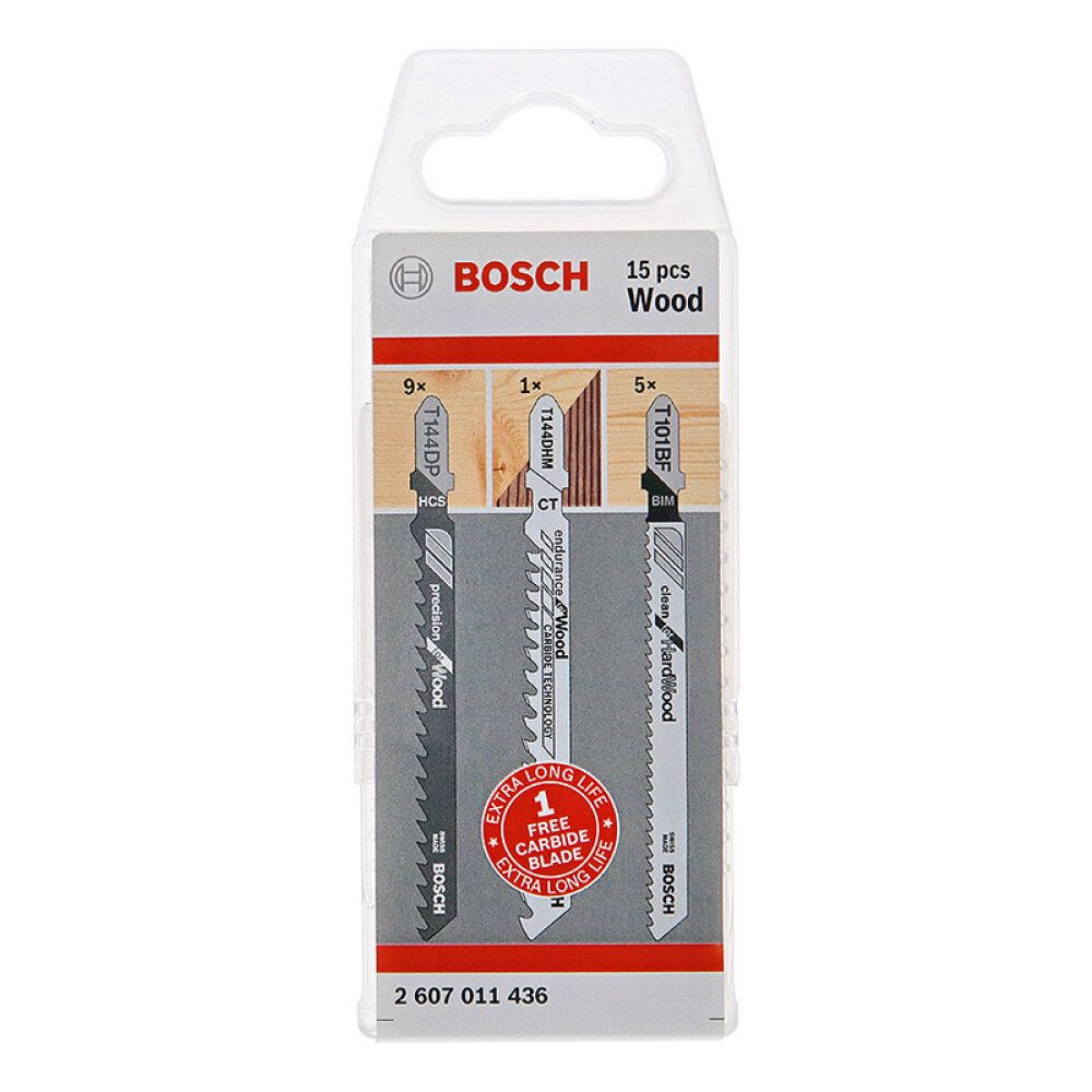 STIKKSAGBLAD BOSCH PROFESSIONAL TRE 15 DELER
