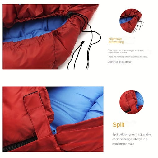 NNETM Mummy Sleeping Bag for Cold Weather Camping