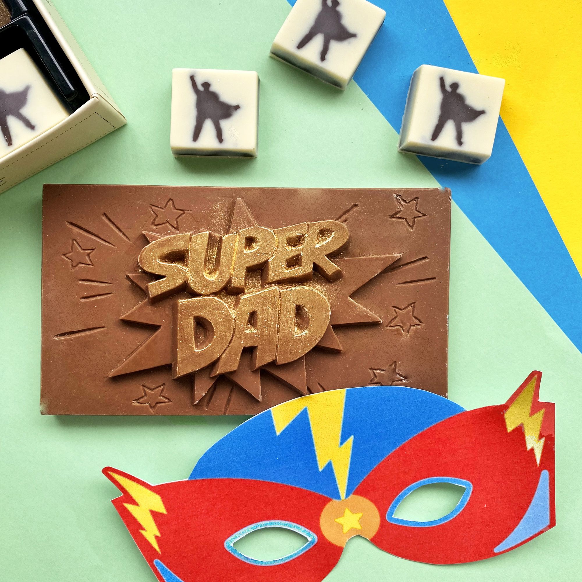 CHOC ON CHOC Super Dad Chocolate Box