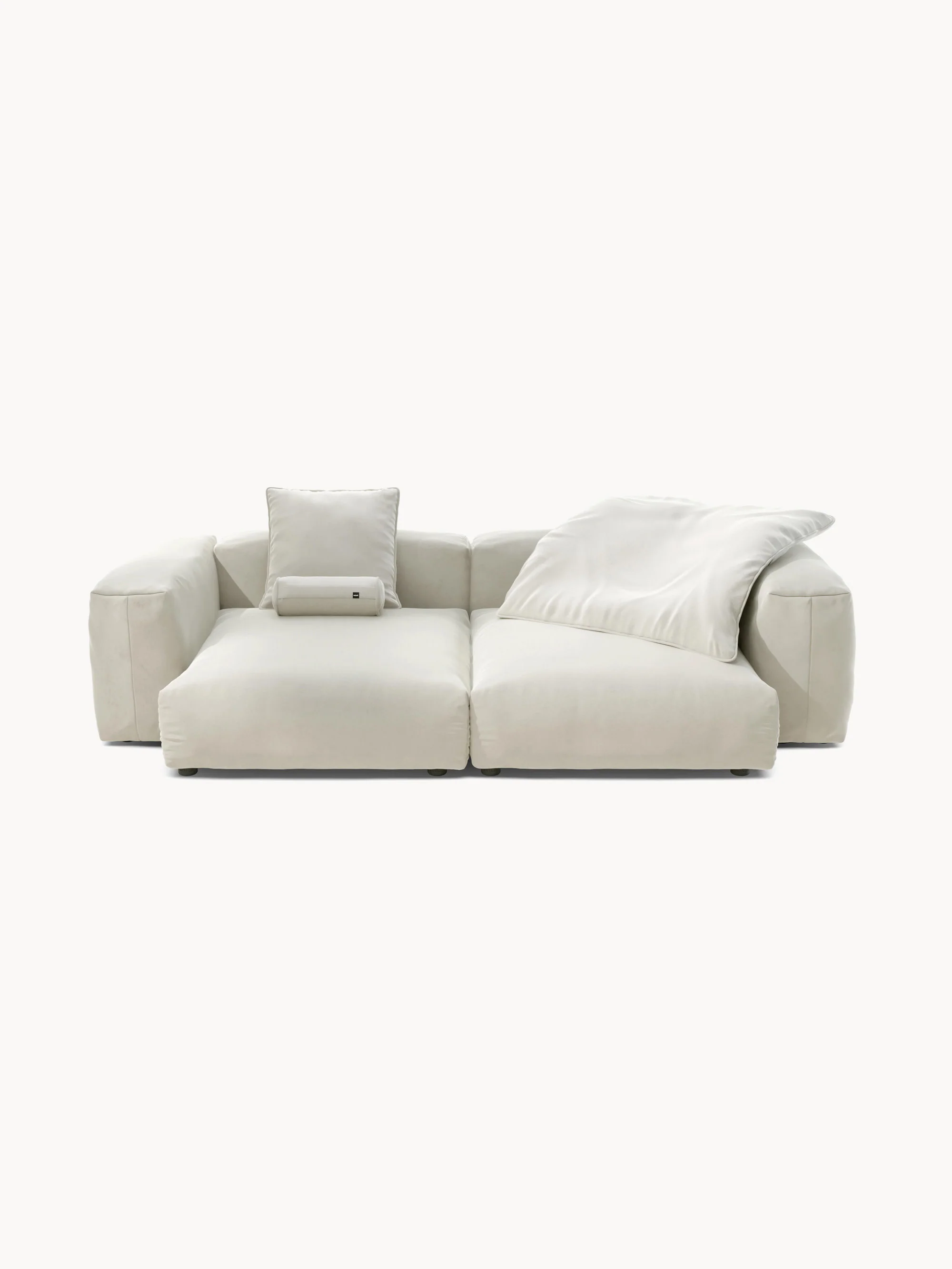 Modulares Samt-Sofa Vetsak (3-Sitzer)