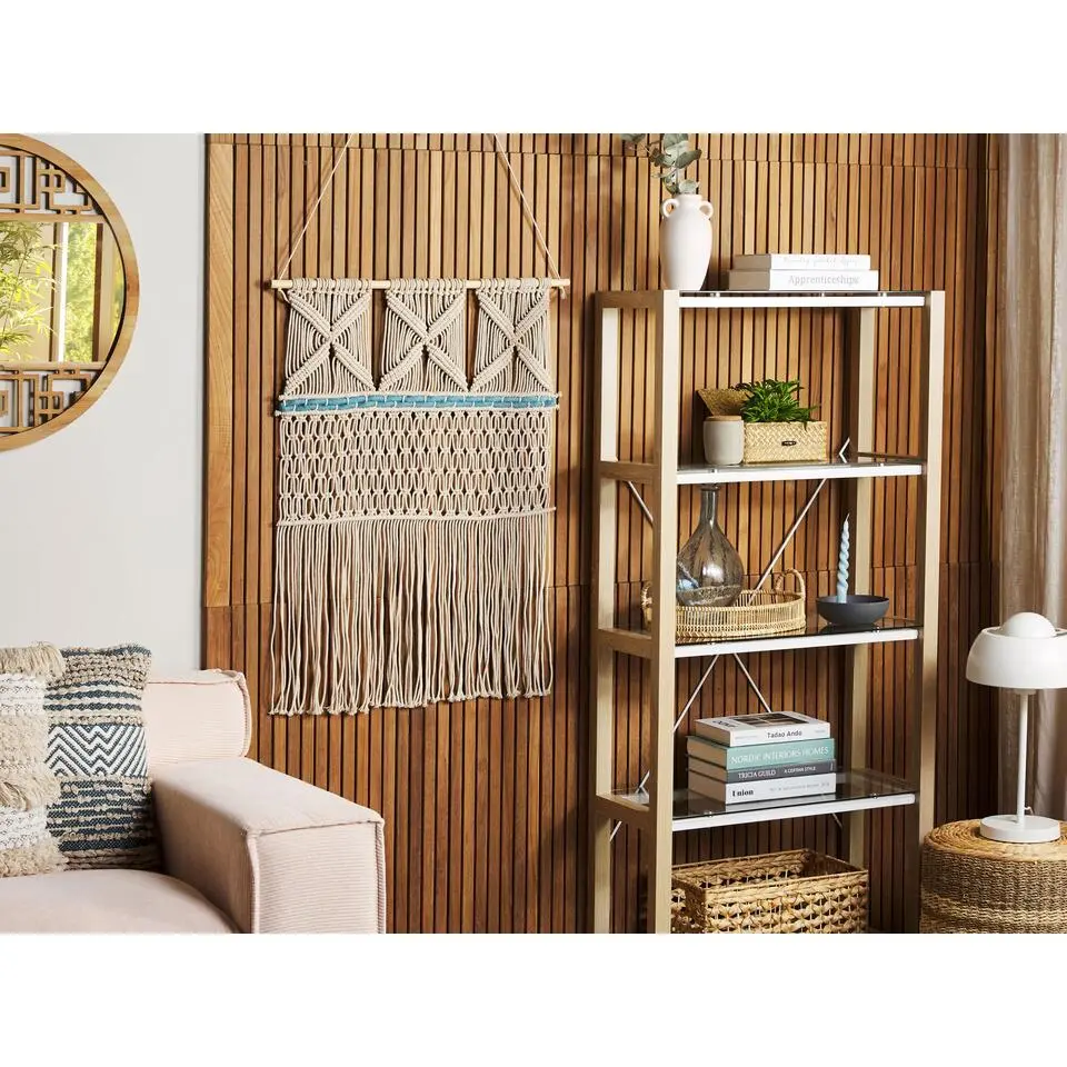 KALADY - Wanddecoratie - Beige - Katoen