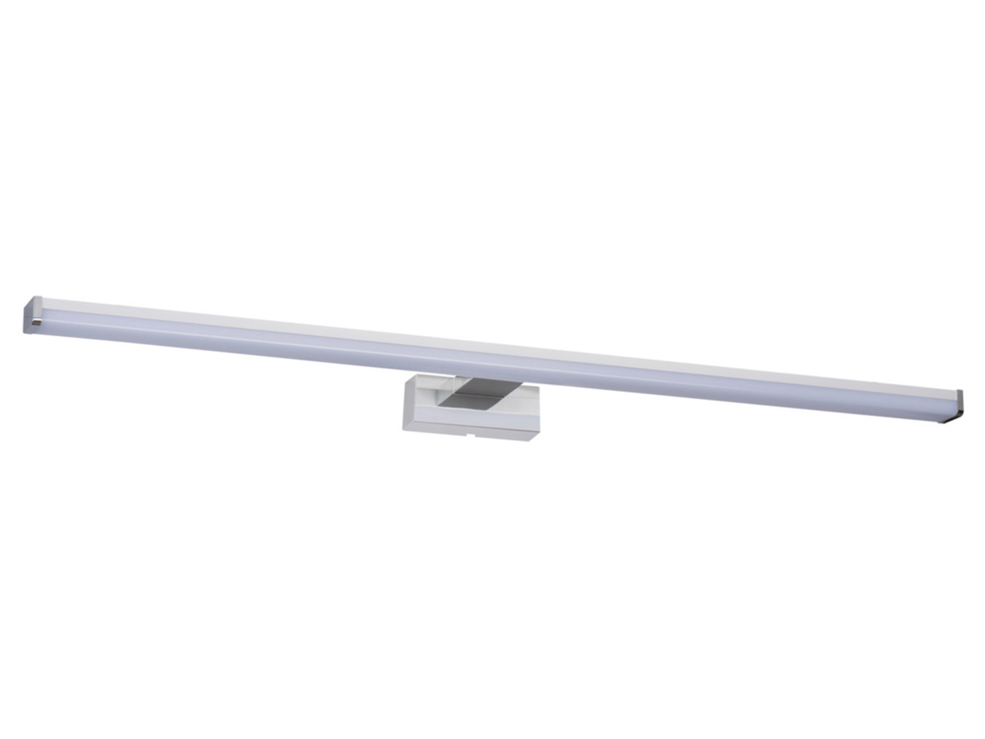 Kinkiet łazienkowy Asten LED aluminiowy biało-srebrny