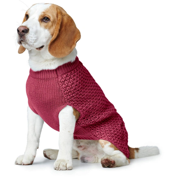 Hundepullover »Uppsala«, Hundepullover Malmö 50, bordeaux