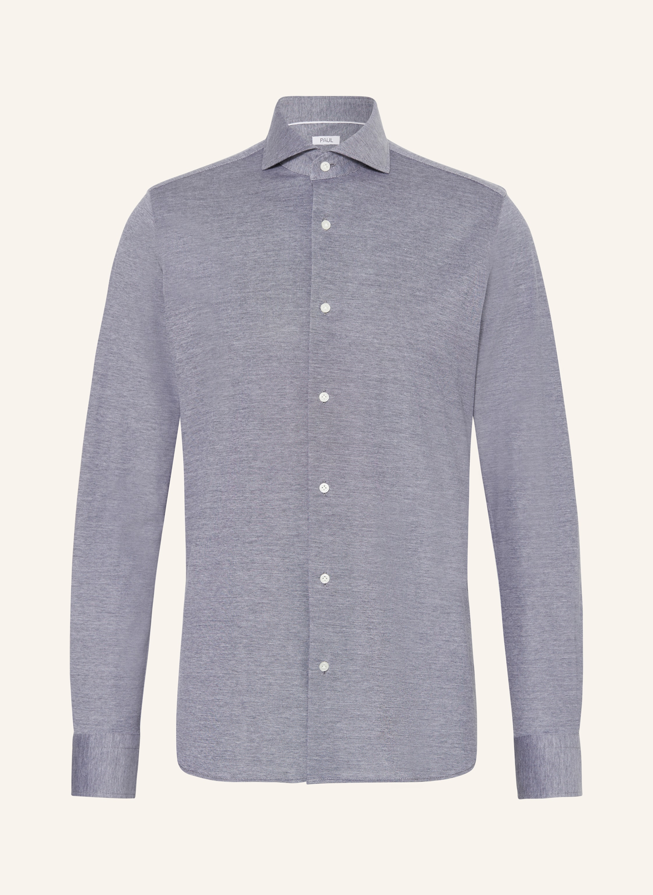 PAUL Piqué-Hemd Slim Fit