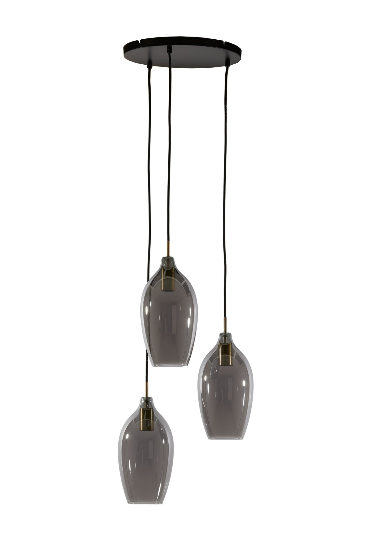 Light & Living hanglamp LUKARO - grijs - Ø35x32cm