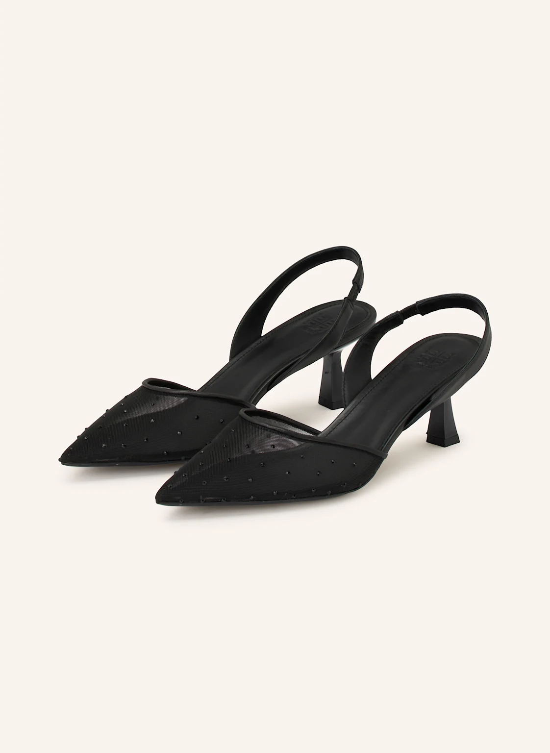 RIANI Slingpumps mit Schmucksteinen