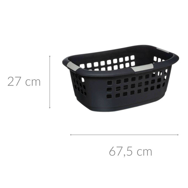 Kosz na pranie z tworzywa sztucznego, 51 l