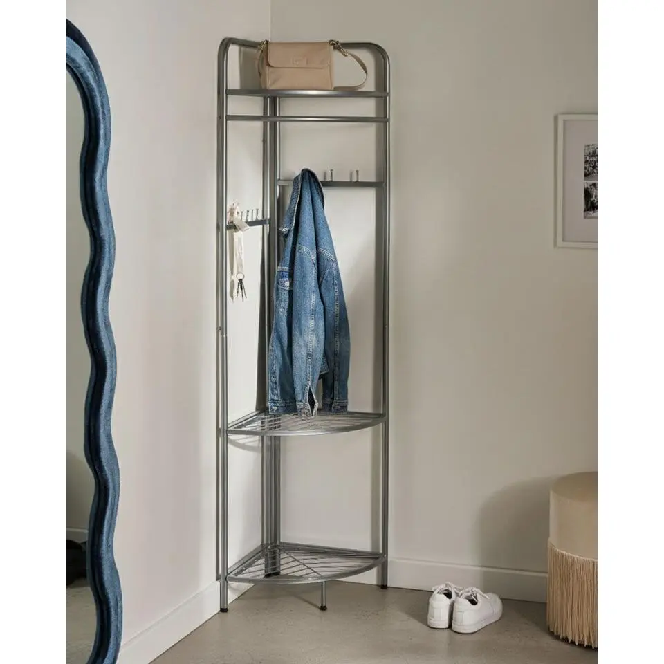 LAWTON - Kapstok - Zilver - Staal