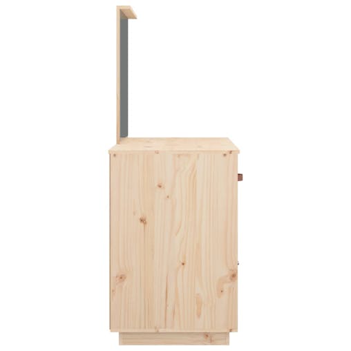 NNEVL Dressing Table 95x50x134 cm Solid Wood Pine