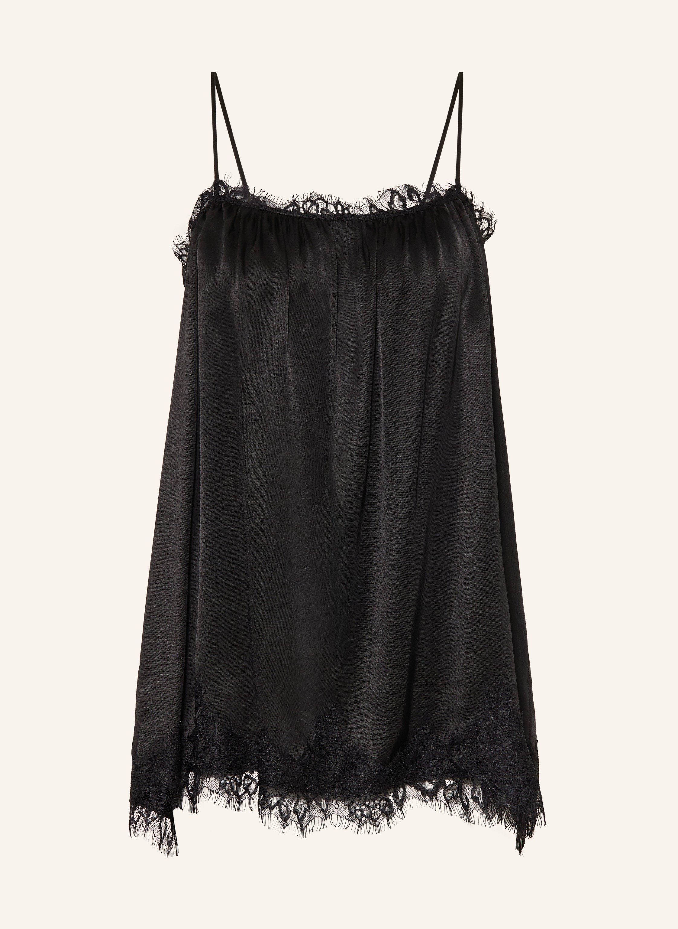black palms Satintop LINGY mit Spitze