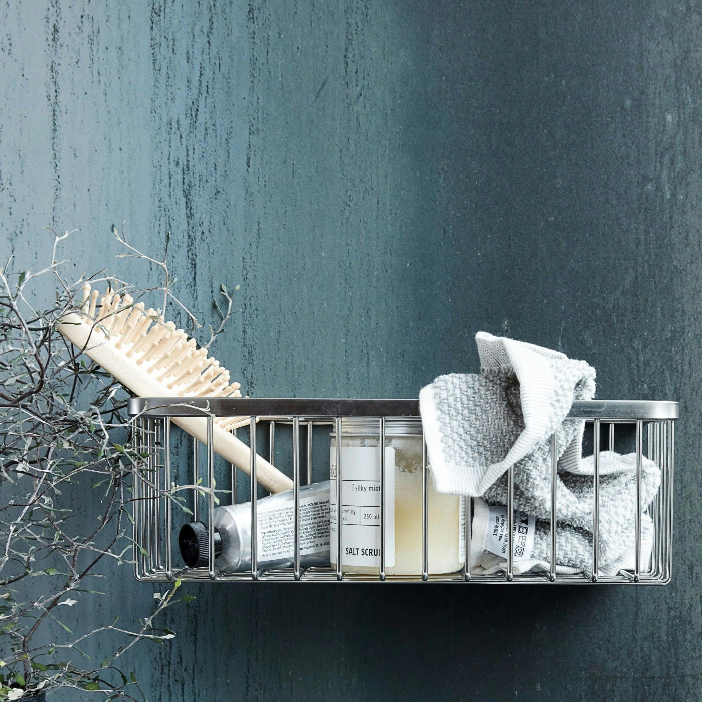 BATH - Étagère acier inoxable pour salle de bain