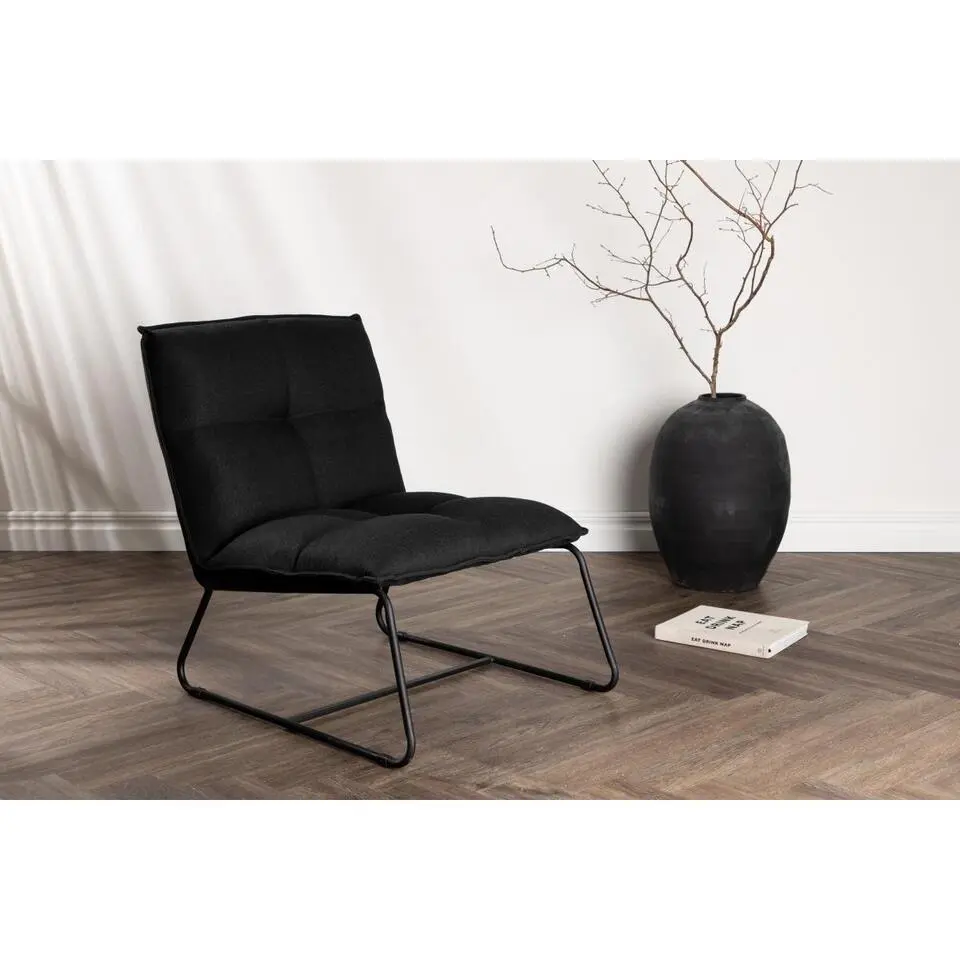 Svea - Fauteuil Niro - zwart