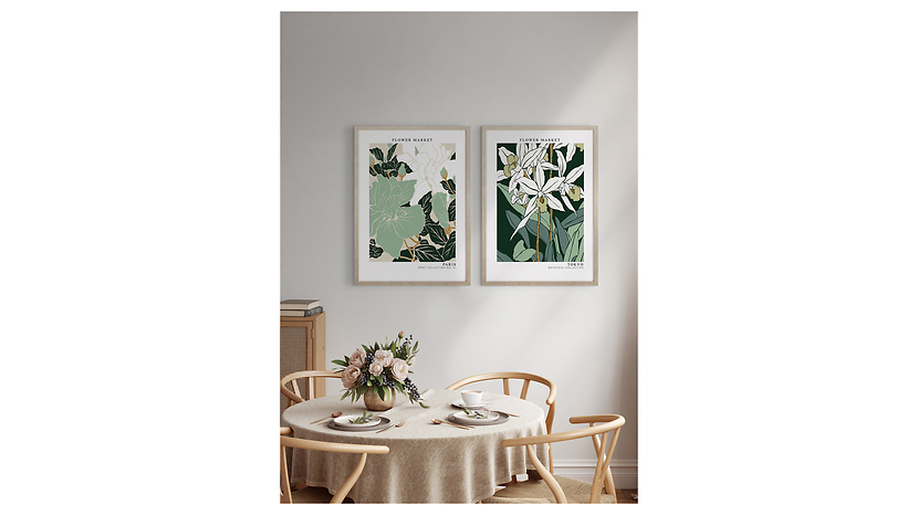 Obraz w ramie Paris Print Collection 53x73 cm