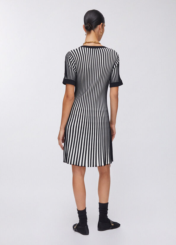 Abito corto in maglia