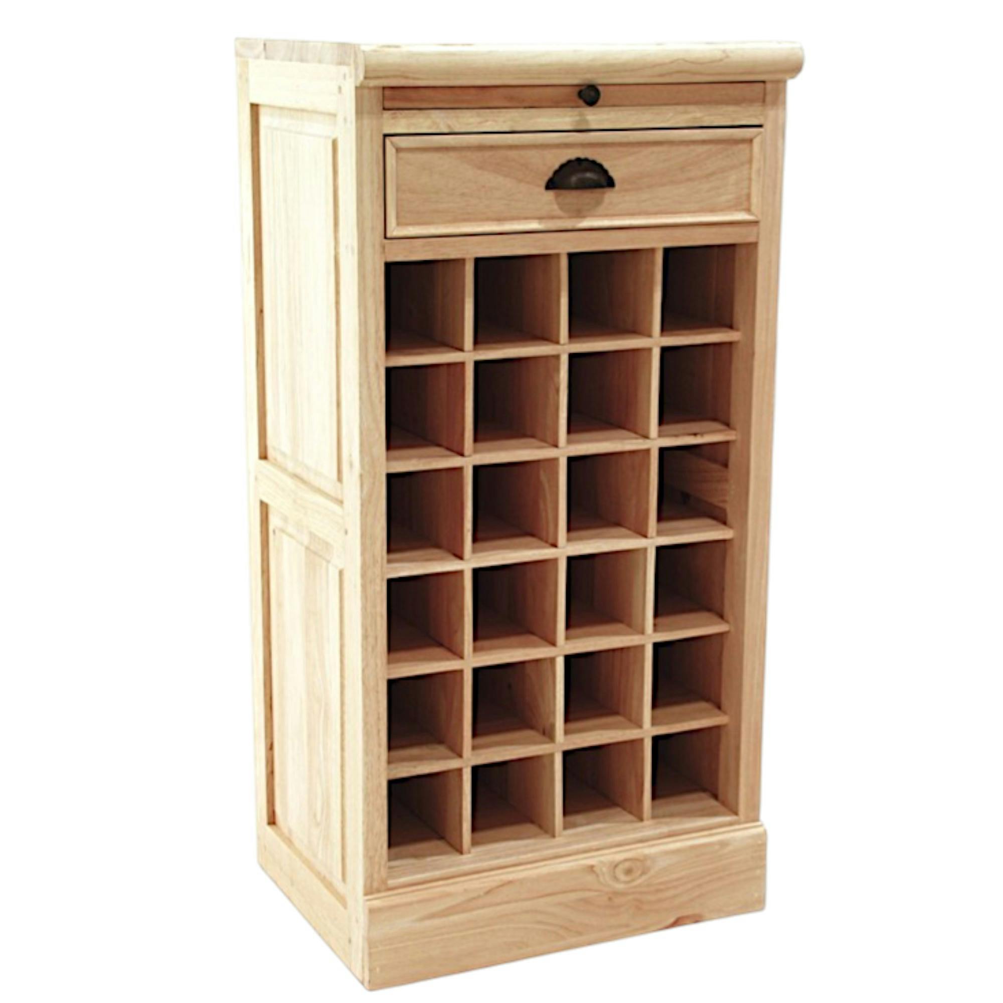 MEUBLE BAR RANGE BOUTEILLES TRADITTION H.96cm
