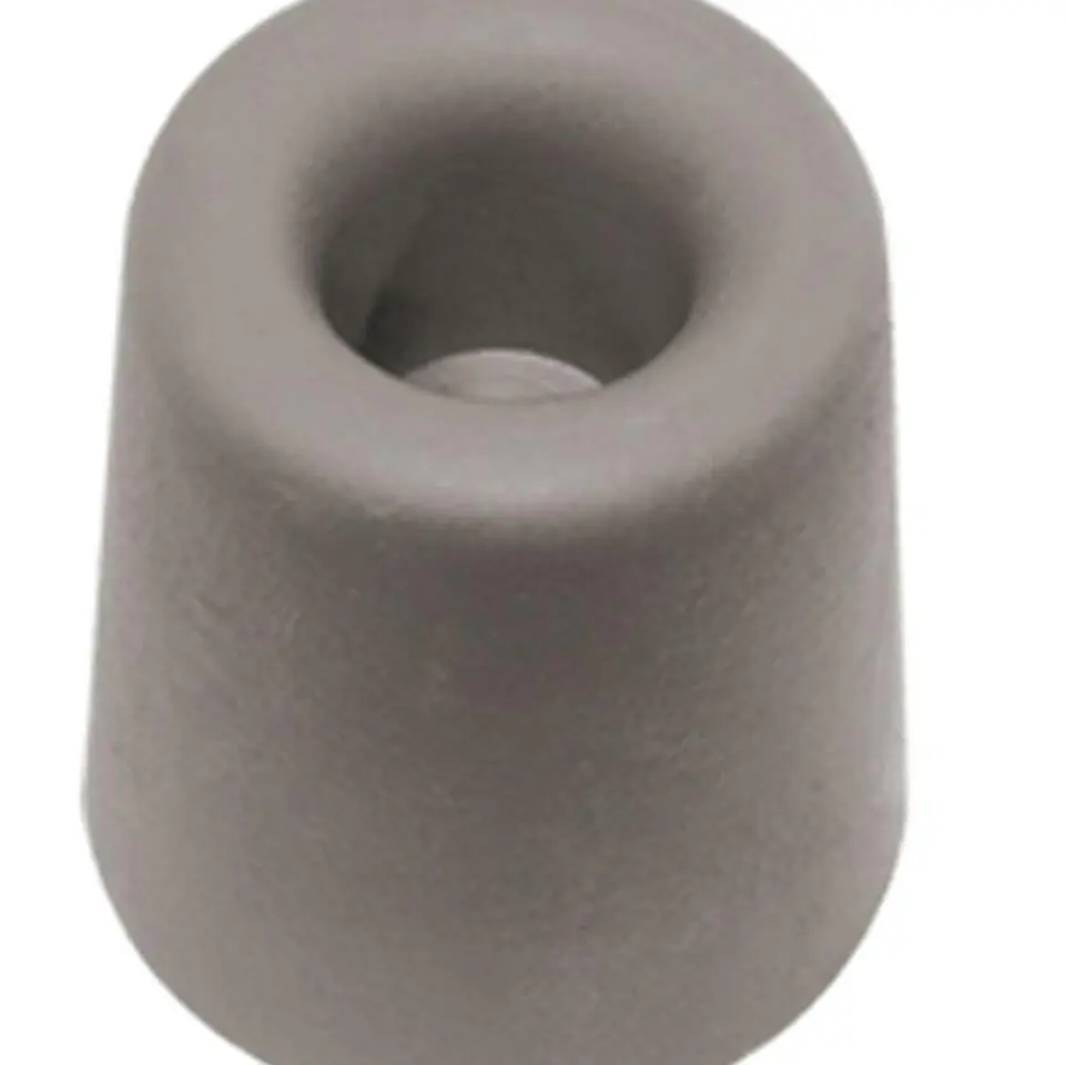 QlinQ Deurbuffer - deurstopper - grijs - rubber - 50 x 35 mm