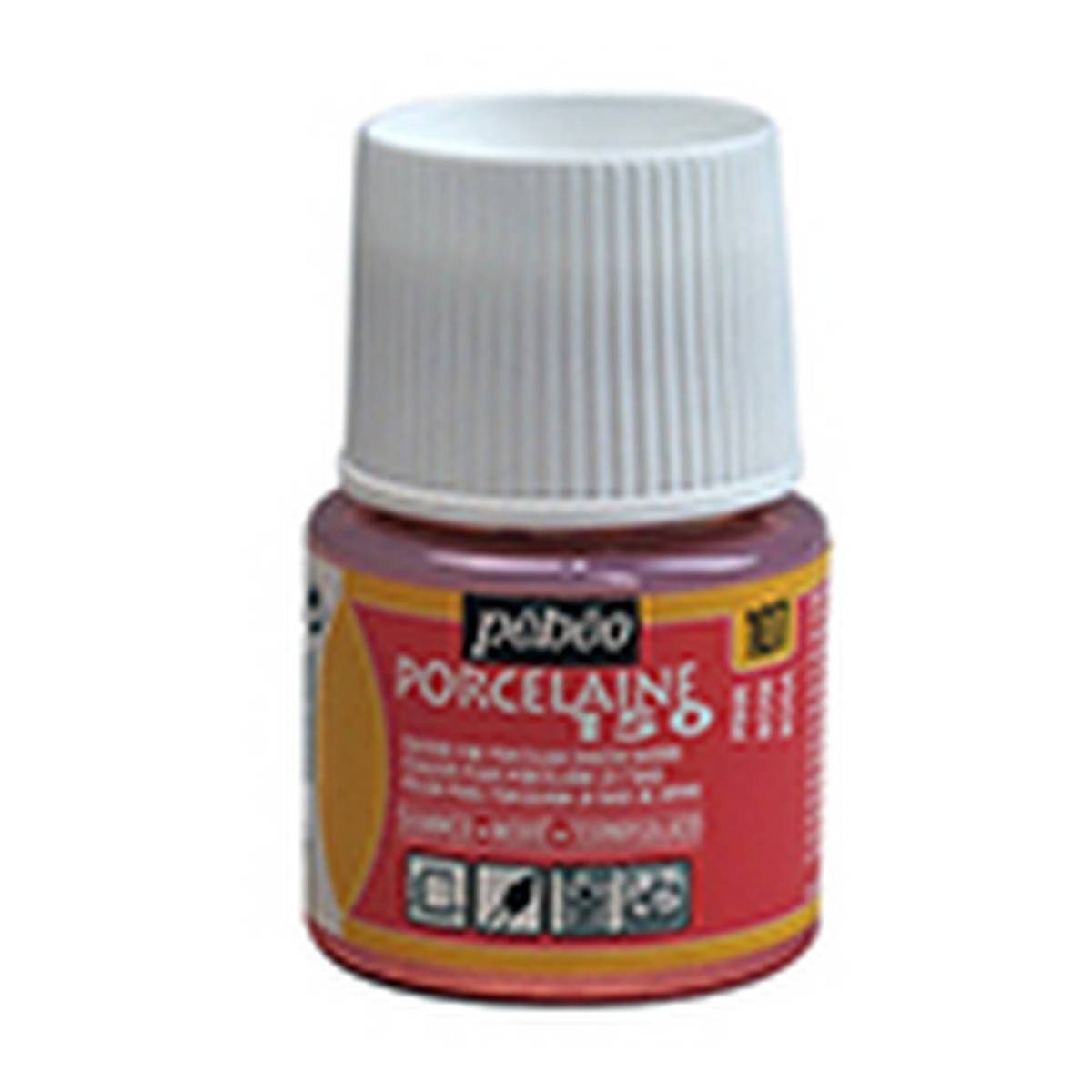 Pebeo Shimmer Pink Porcelaine 150 Paint 45ml