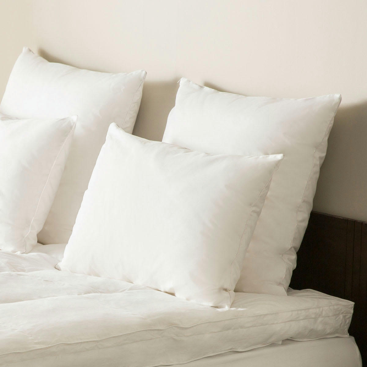 - Oreiller Minuit - 50% Duvet - Moelleux 65x65 cm - Drouault