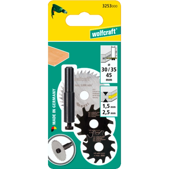 Fräser-Satz, 8 mm Schaft, Stahl