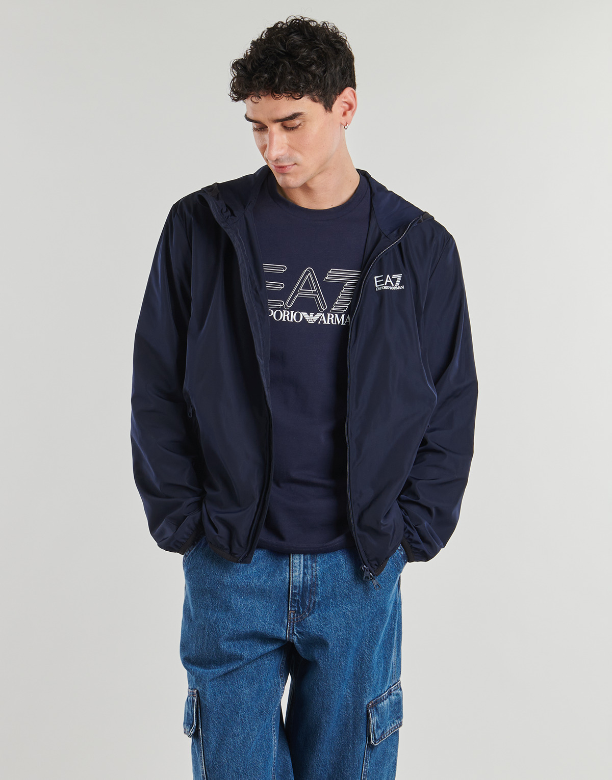 Emporio Armani EA7 - CORE IDENTITY M JACKET 8NPB22 - Marine