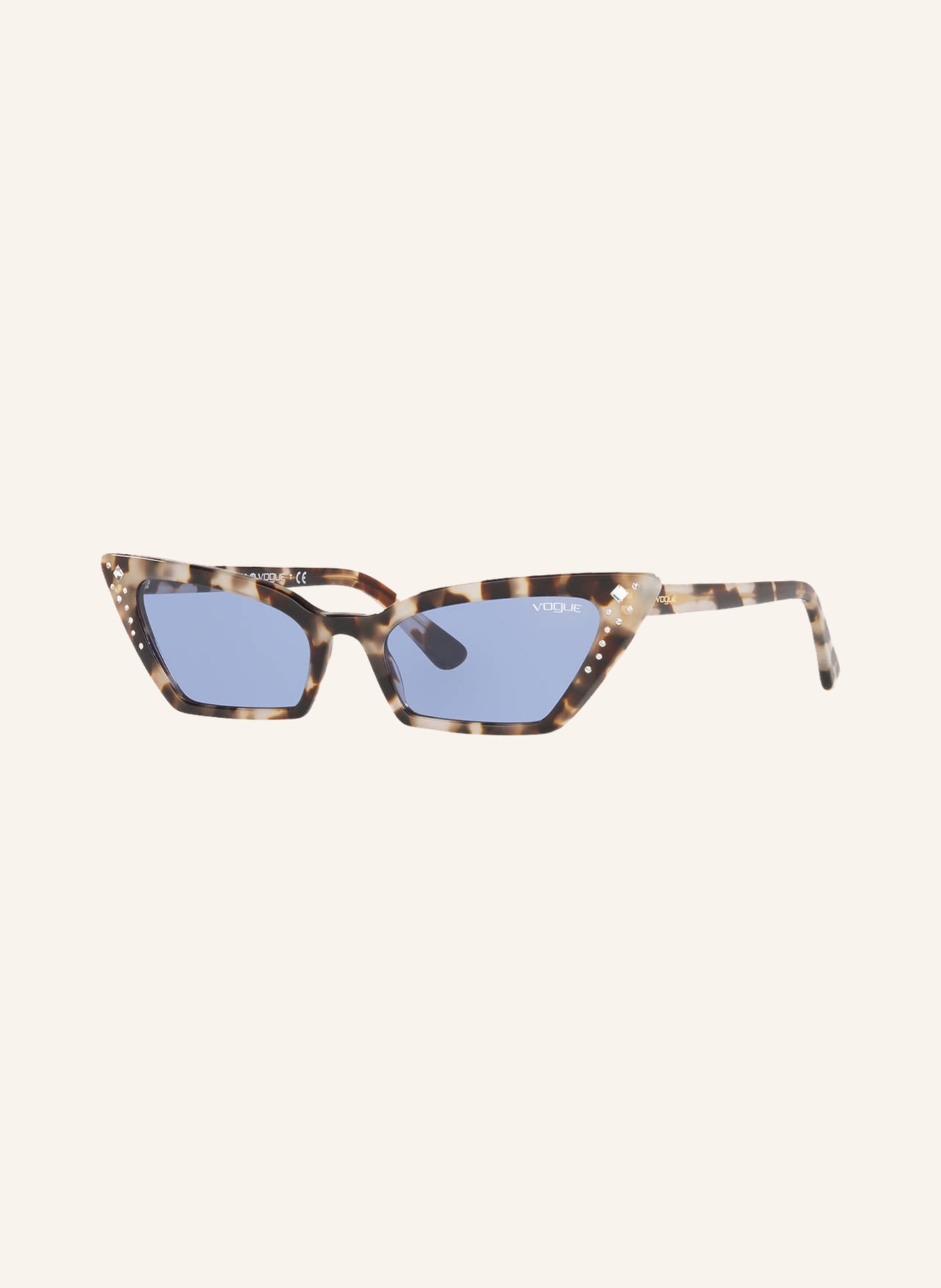 VOGUE Sonnenbrille 0VO5282SB mit Schmucksteinbesatz