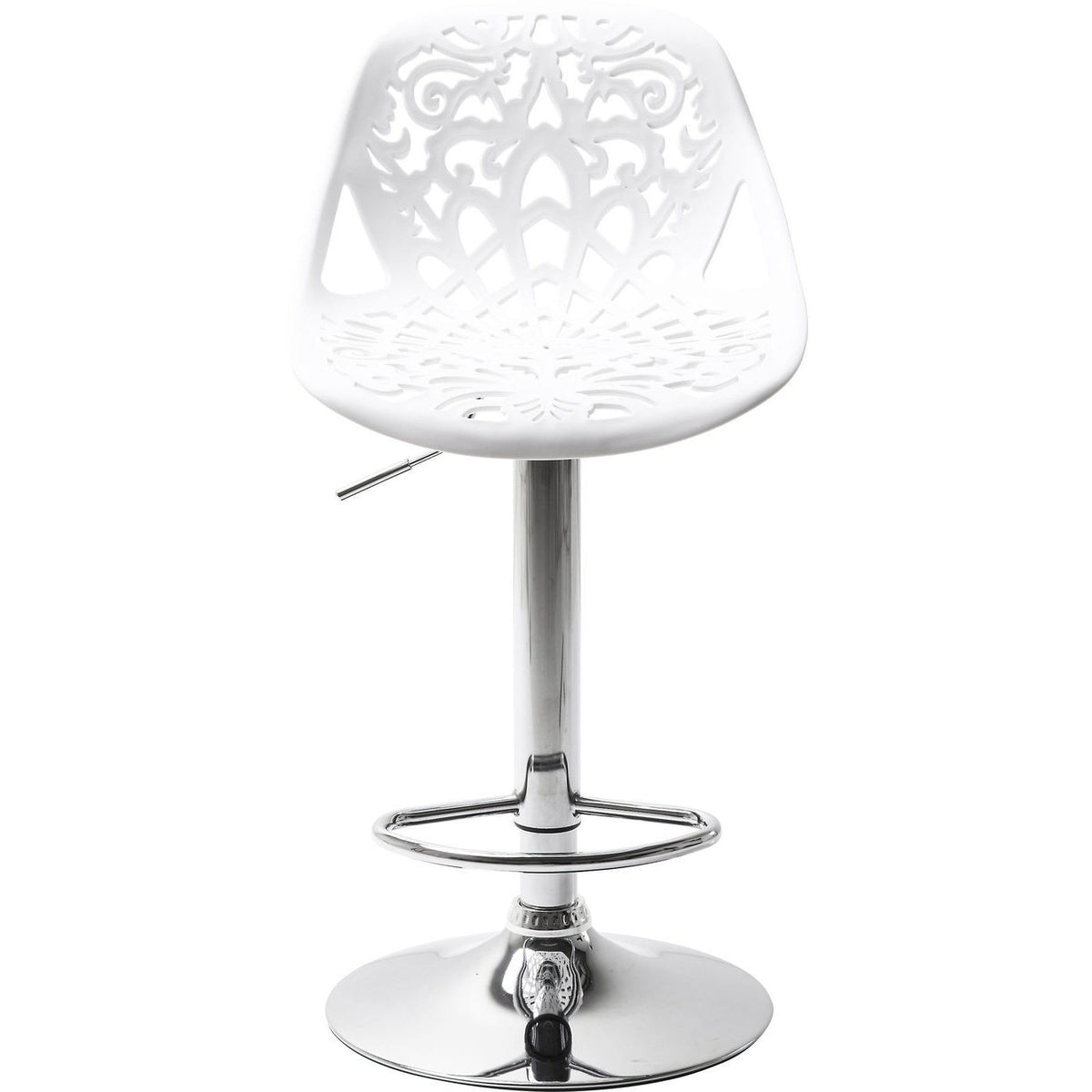 Kare Design Barkruk Ornament - wit