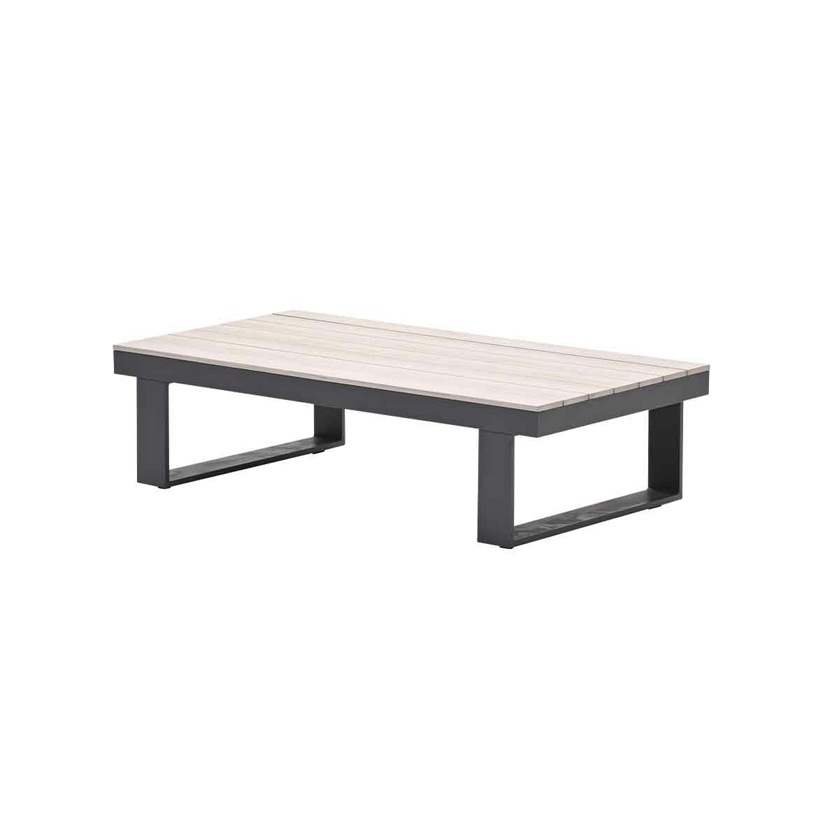 Garden Impressions loungetafel gabon donker grijs 130 x 70 cm