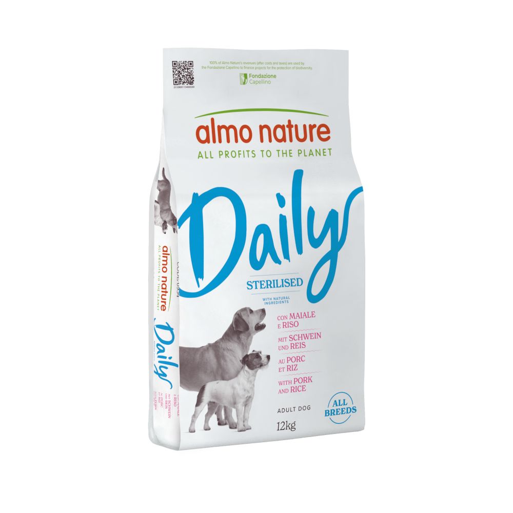 Almo Nature Daily Sterilised All Breeds Pork and Rice