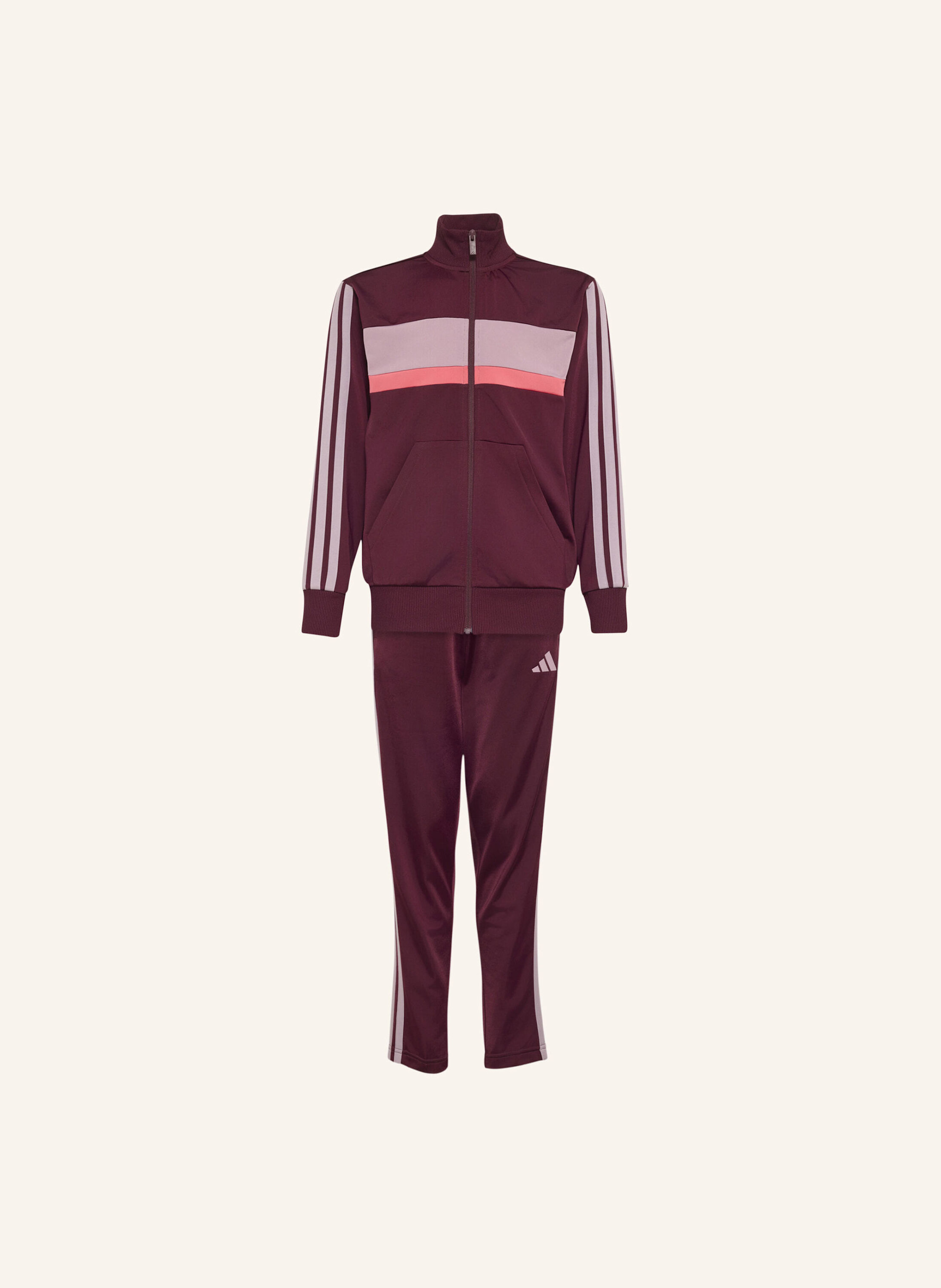 adidas SEASONAL ESSENTIALS TIBERIO 3-STREIFEN TRICOT KIDS TRAININGSANZUG