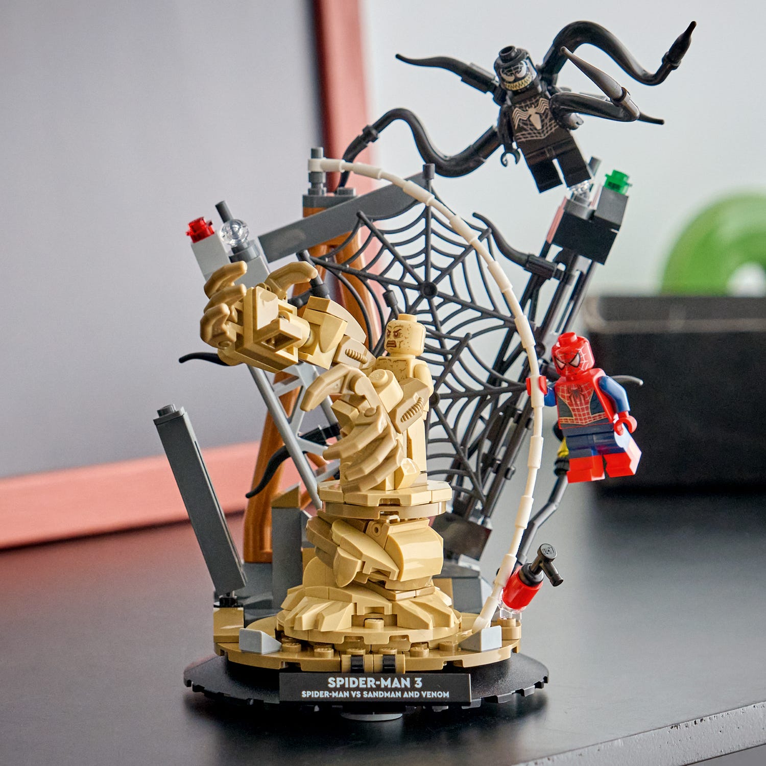 Spiderman vs Sandman Lego Marvel