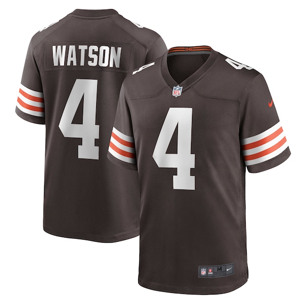 Deshaun Watson Cleveland Browns Nike Game Jersey - Brown/White