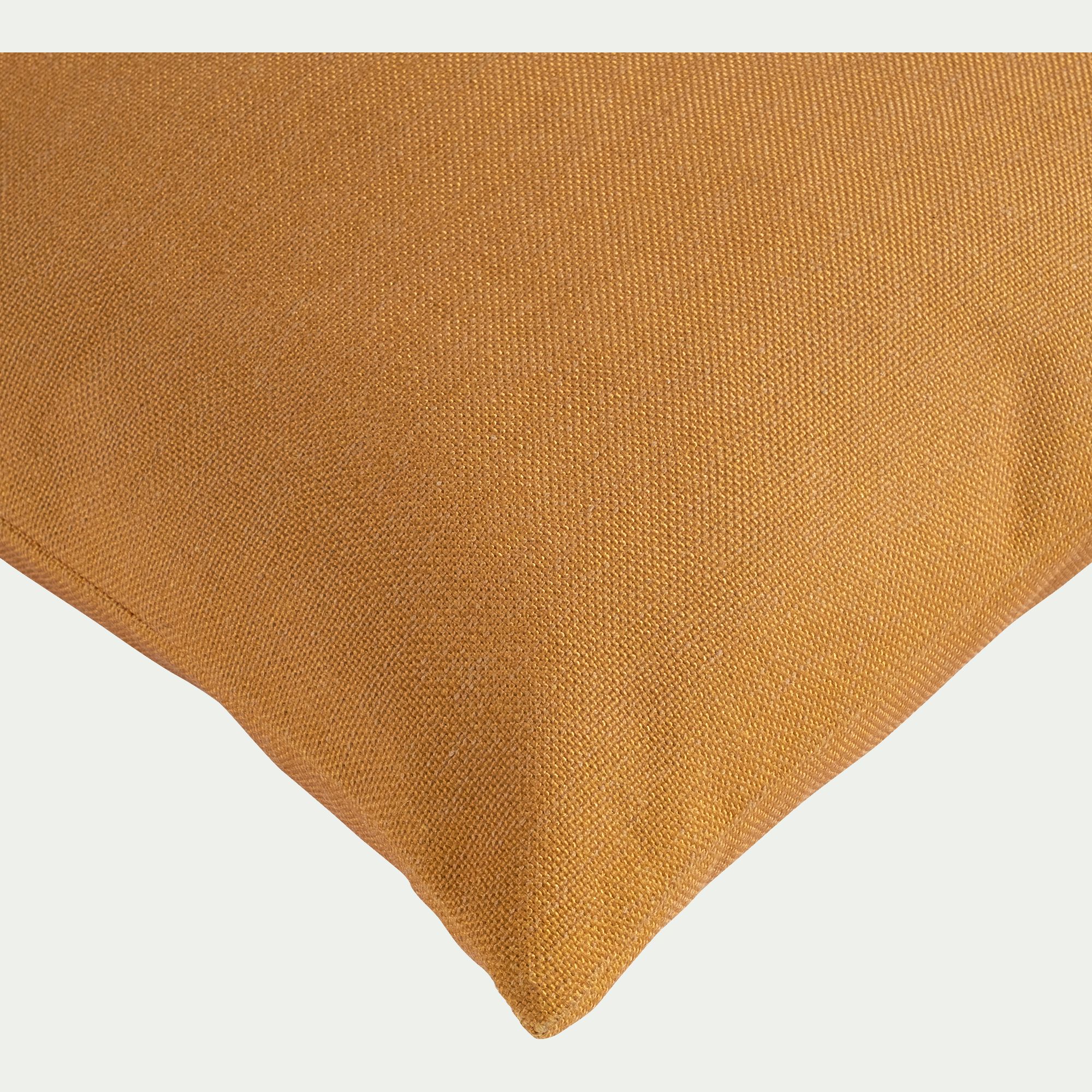 DEMNATI - Coussin de jardin en tissu - jaune argan 70x70cm