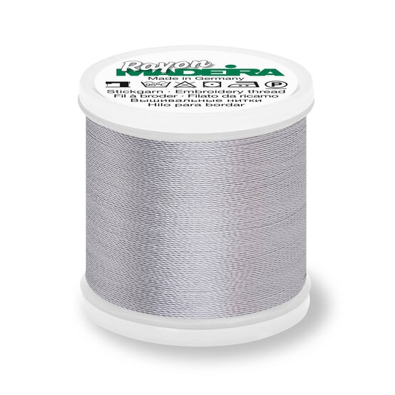 Madeira Light Grey Rayon 40 Thread 200m (1087)
