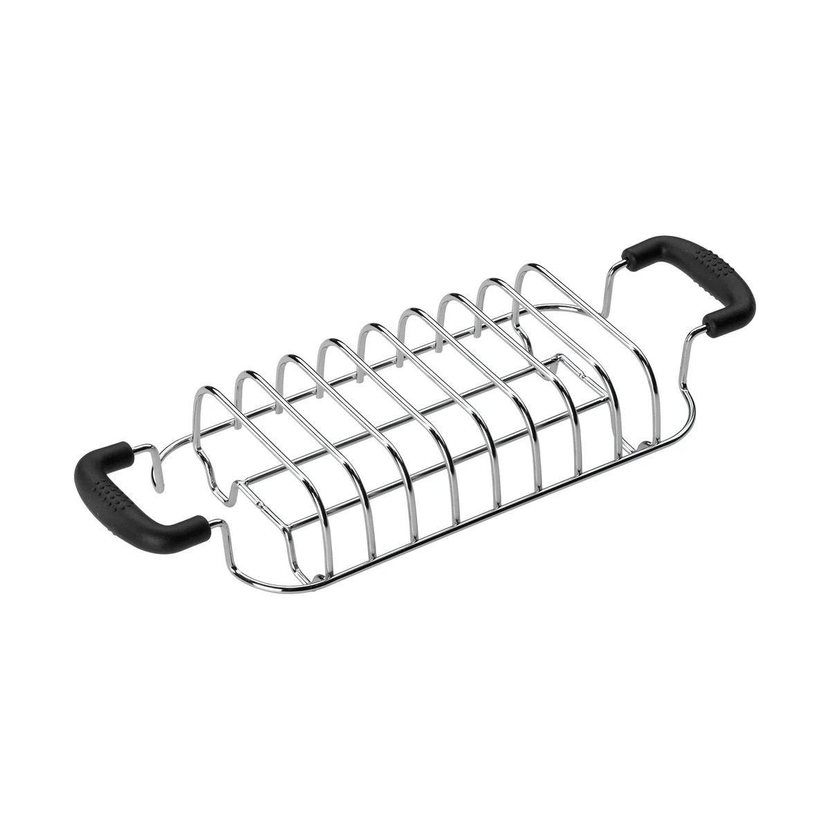 Smeg - Brötchen-Röstaufsatz für TSF01/TSF03 Toaster, Edelstahl