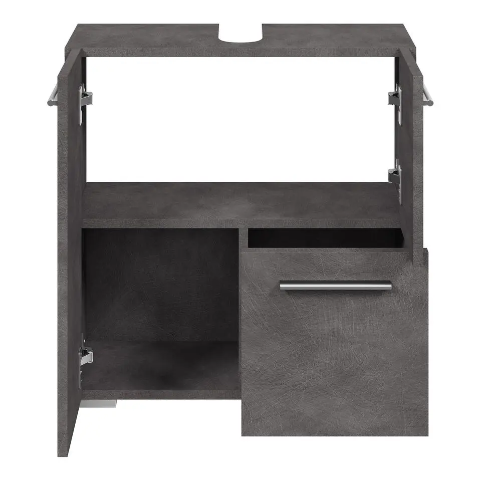 Badplaats Wastafelkast Mars 60 x 30 x 60 cm - donker grijs