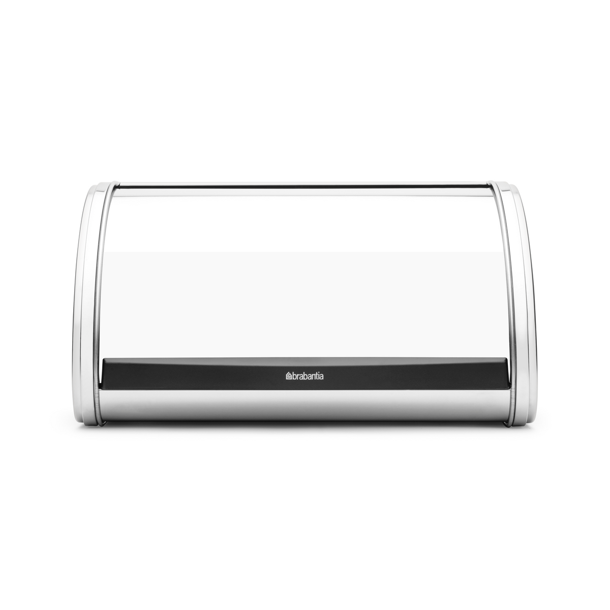 Brabantia Broodtrommel met schuifdeksel, medium - Brilliant Steel