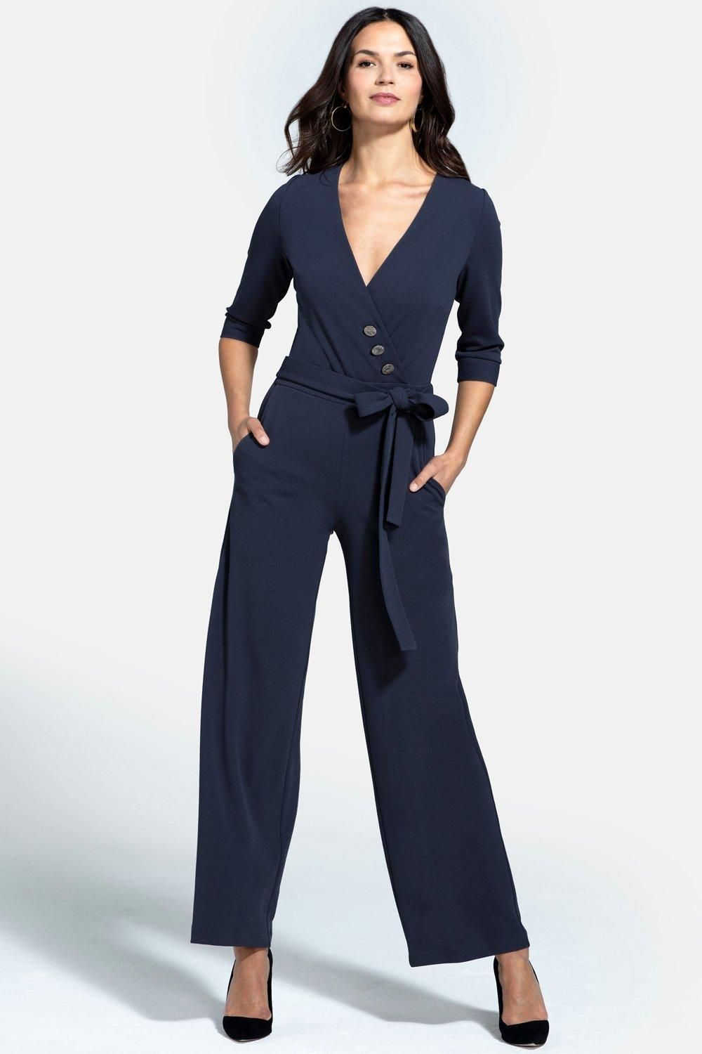 Hot Squash Smart Scuba Jumpsuit with Buttons