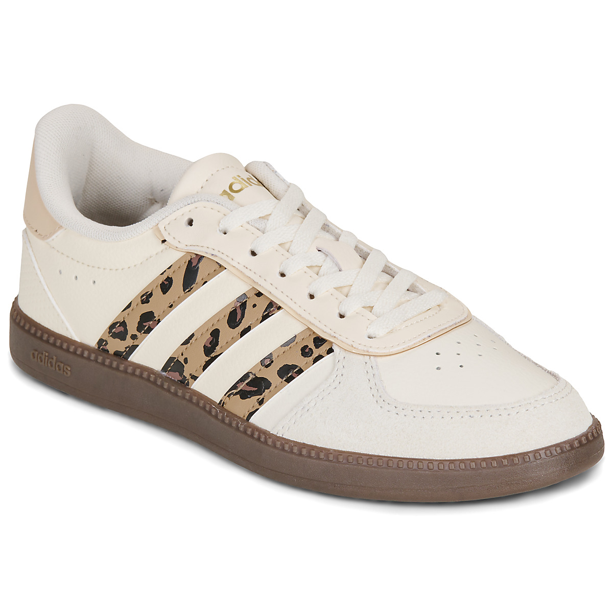 adidas - BREAKNET SLEEK J - Beige / Leopard