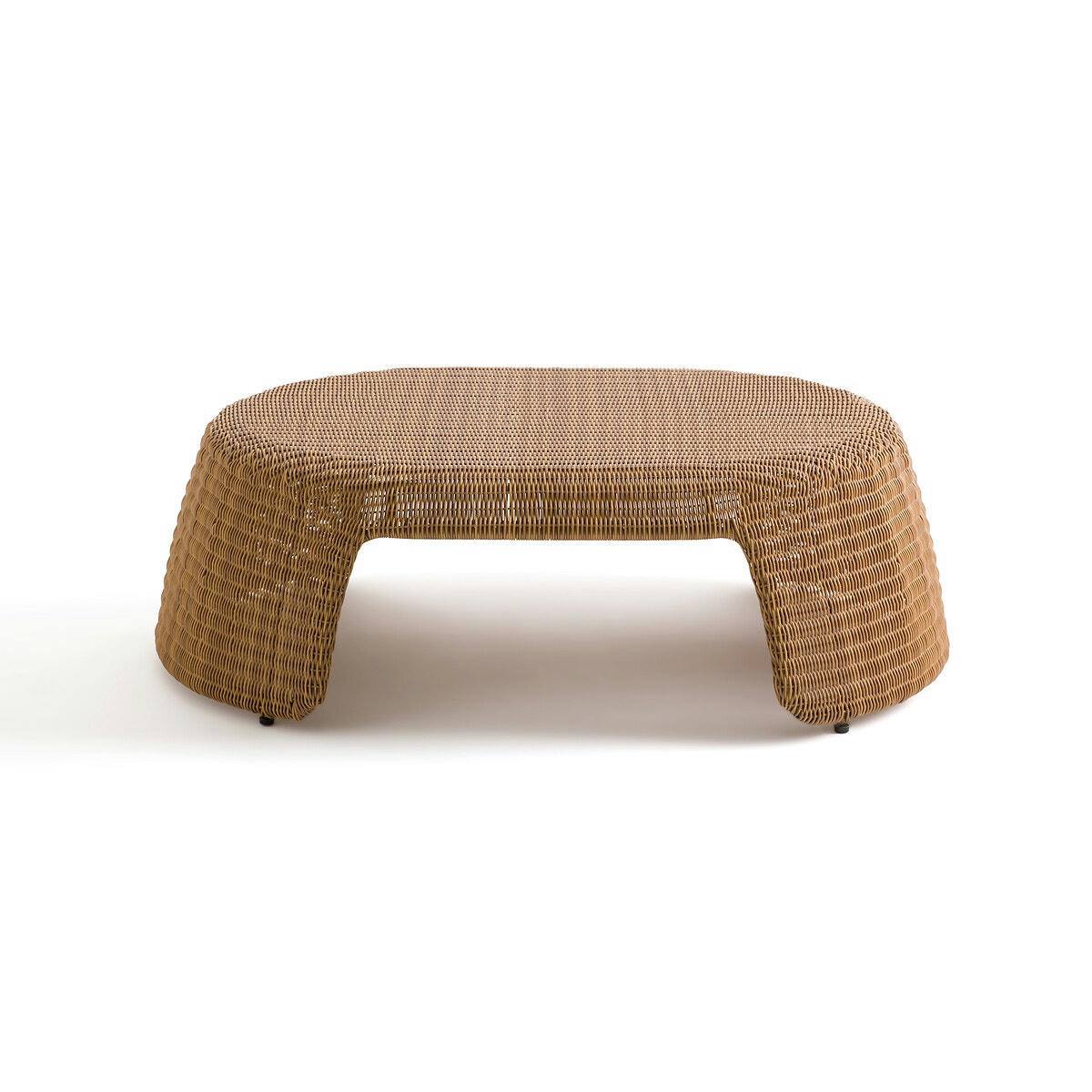 Table basse de jardin plastique recyclé, Sorada
