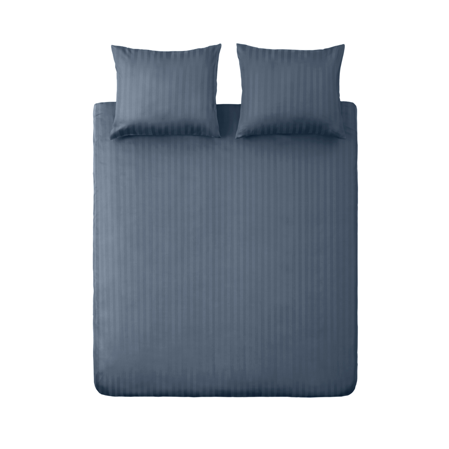 Ten Cate dekbedovertrek - 100% katoensatijn - 140x200/220 - donkerblauw