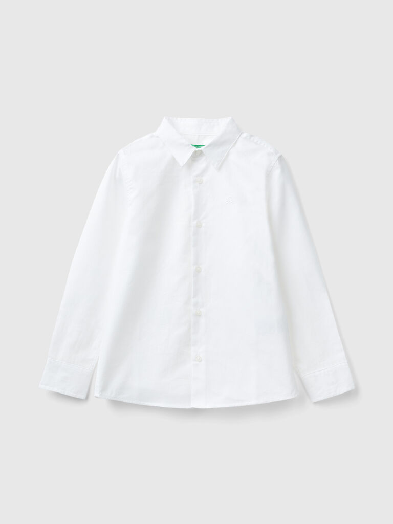 Classic shirt in pure cotton