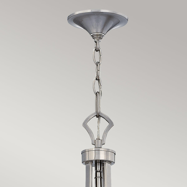 Lampa wisząca szczotkowany nikiel Mime 3xE14x60W Hinkley