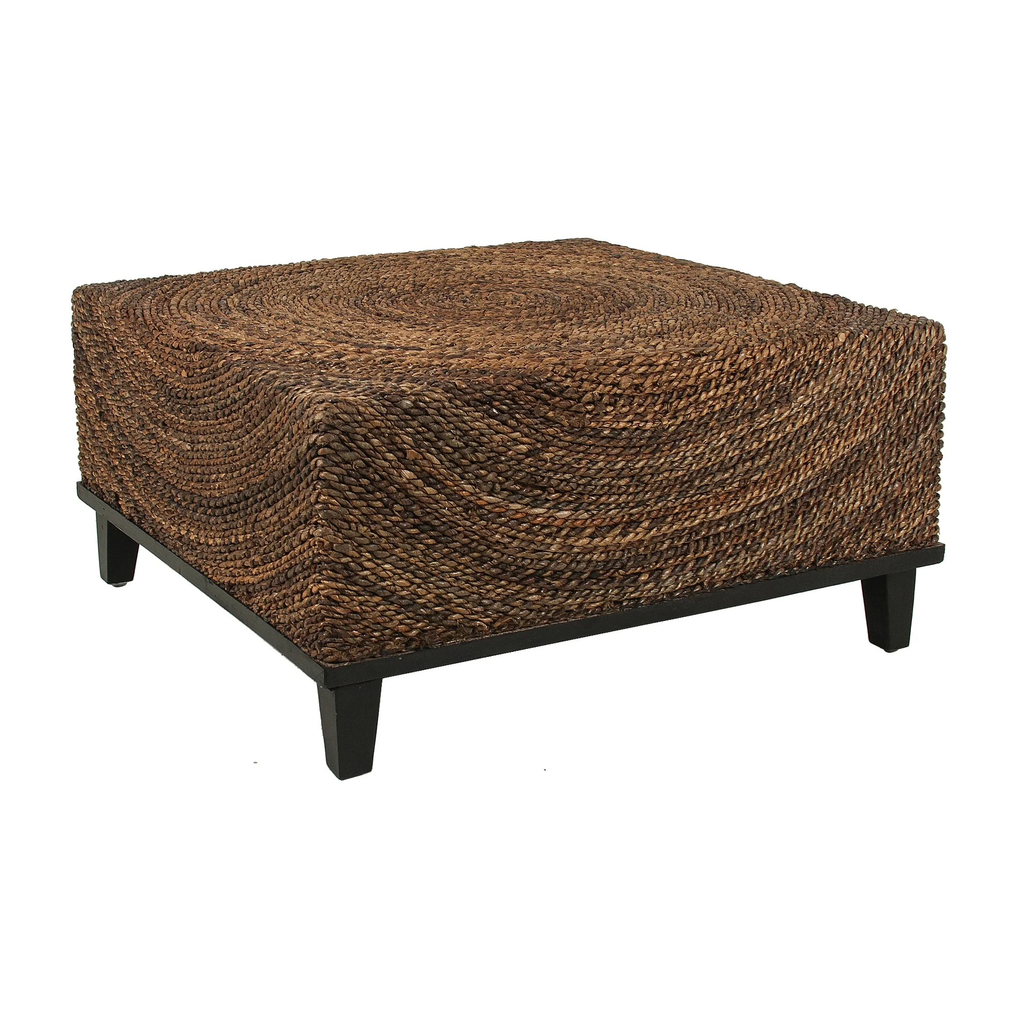 Woven Abaca Coffee Table by East at Main