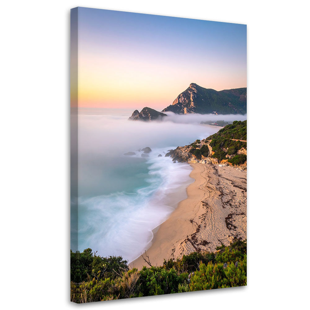 Obraz do salonu sypialni biura, Krajobraz morski plaża natura 20x30