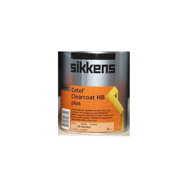 Lasure Clearcoat HB plus incolore 1 L SIKKENS