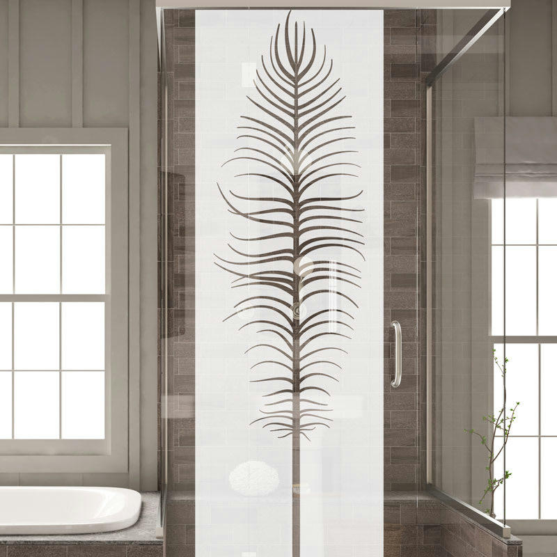 - Film Occultant plume pour Vitre/Douche 150x45cm