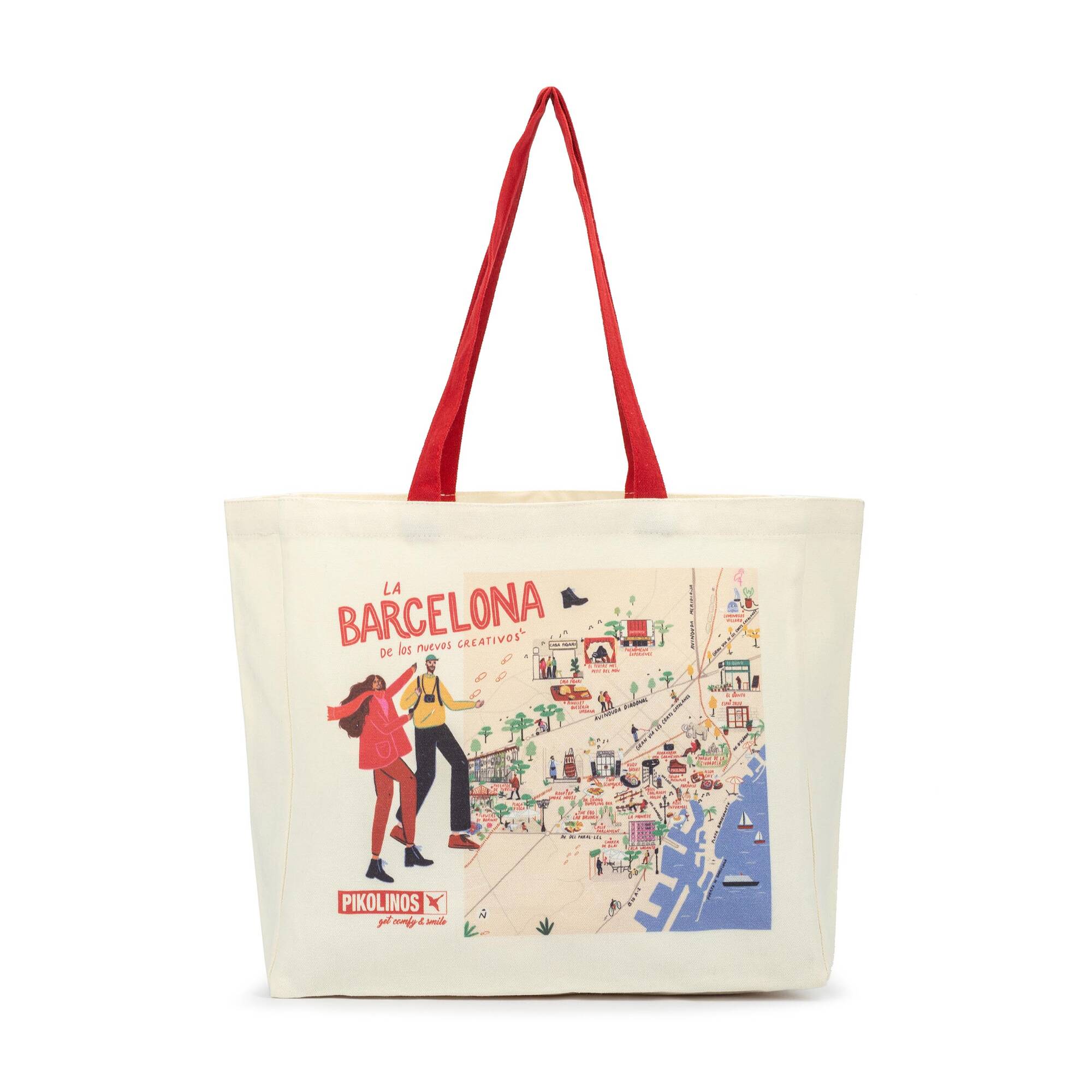 SMILING - Bolsa de algodón orgánico #SmilingCities