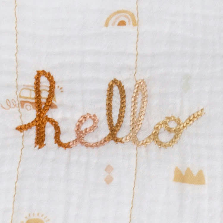 SUNLIGHT - Cape de bain + gant Sunlight (75 x 75 cm)